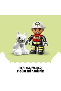 ® DUPLO® İtfaiye Kamyonu 10969 - 2+ Eğitici Oyuncak Yapım Seti (21 Parça) ürün fotoğrafı