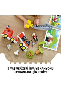 ® DUPLO® İtfaiye Kamyonu 10969 - 2+ Eğitici Oyuncak Yapım Seti (21 Parça) ürün fotoğrafı