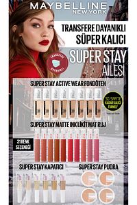 Super Stay Matte Ink Unnude Likit Mat Ruj - 70 Amazonian - Kahverengi ürün fotoğrafı