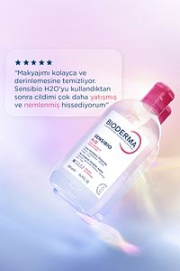 Sensibio H2O Hassas ve Normal Ciltler için Micellar Makyaj Temizleme Suyu 500 ml ürün fotoğrafı