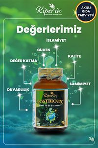 Postbiyotik 210 Milyar Cfu Rhamnosus & Plantarum Sindirim (21Kapsül & 700mg) | Akıllı Gıda Takviyesi ürün fotoğrafı