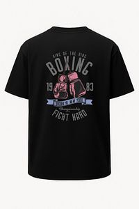 Oversize Boks Brooklyn Baskılı Unisex Tişört ürün fotoğrafı