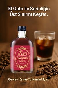 El Gato Cold Brew Cam Latin Fewer 200ml X 12 Adet ürün fotoğrafı