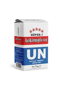 Süper1 Pastalık Böreklik Buğday Unu 5kg ürün fotoğrafı