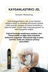 Premium Kayganlaştırıcı Jel Büyük Boy 125 ml Lubricant Gel (ÇİLEK) Masaj Jeli Massage Gel ürün fotoğrafı