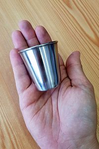 Deri Kılıflı 4 Adet 70 Ml. Çelik Shot Kahve Kamp Bardağı Df37 ürün fotoğrafı
