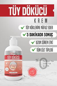 Lazer Etkili Tüy Dökücü Ve Tüy Azaltıcı Epilasyon Krem (ÖZEL FORMÜL) 250 ml ürün fotoğrafı