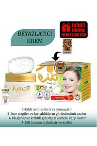 3’lü Kanza Beyazlatıcı Krem Ve Sabun Seti Hediye ürün fotoğrafı