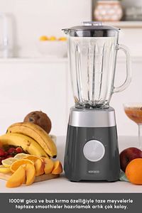 Multiblend Smoothie Blender Gri 1000w ürün fotoğrafı