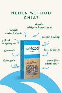 Siyah Chia 300 gr ürün fotoğrafı