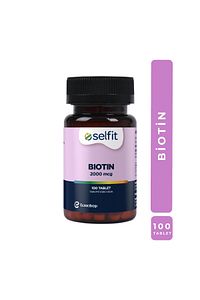 Biotin 2000 Mcg 100 Tablet ürün fotoğrafı