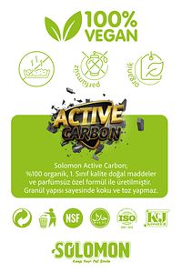 Active Carbon Kedi Kumu Koku Giderici 500 gr ürün fotoğrafı