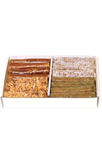 Gümüşhane Karışık Rulo Pestil Fındık Ezmeli 500 Gram (Antep Fıstıklı-Kadayıflı-Hindistan Cevizli) ürün fotoğrafı