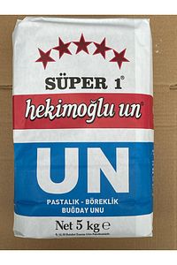 Süper1 Pastalık Böreklik Buğday Unu 5kg ürün fotoğrafı