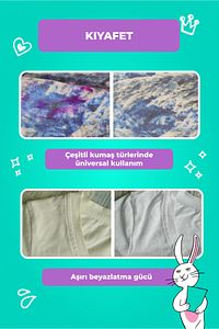 Çamaşır Ve Yüzey Için Çok Amaçlı Oksijenli Toz Leke Çıkarıcı ve beyazlatıcı 800 gr ürün fotoğrafı