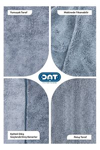 Newyorkdry Mikrofiber Oto Temizlik Paketi Araç Kurulama Havlusu Cam Bezi Araba Yıkama Eldiveni Seti ürün fotoğrafı