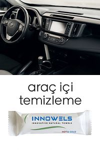 Araç Içi Tekli Lüks Islak Mendil Temizlik Mendili 1 Kutu/90 Adet ürün fotoğrafı