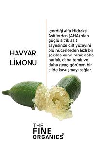 Avustralya Havyar Limonu Özlü, Ölü Derilerden Arındırıcı Yüz Ve Vücut Peelingi 100ml ürün fotoğrafı