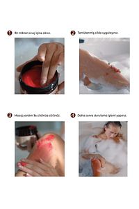 Minyatür Altın Karpuz Özlü Besleyici ve Arındırıcı Batık Karşıtı Vücut Peelingi ürün fotoğrafı