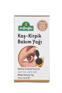 Kaş Kirpik Bakım Yağı 10 ml + 10 ml -Argan Yağlı & Doğal E Vitaminli ürün fotoğrafı