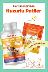 Kedi ve Köpekler İçin Bağışıklık Destekleyici C Vitamini Tablet – 75 Adet ürün fotoğrafı