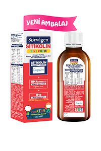 Smart Kids Sıvı Form - Sitikolin DHA Omega 3 Norveç Balık Yağı ve B12 - 150 ml ürün fotoğrafı