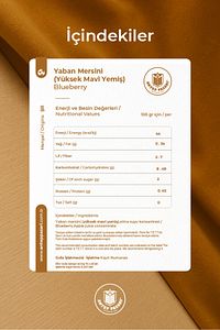Yaban Mersini Blueberry 125 Gram ürün fotoğrafı