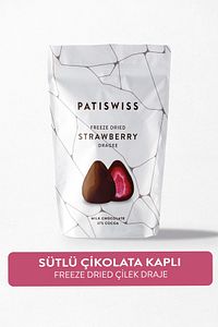 Sütlü Çikolatalı Çilek Draje, 80g ürün fotoğrafı