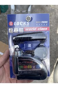World Class Locks 110 Db Renkli Alarmlı Disk Kilidi ürün fotoğrafı
