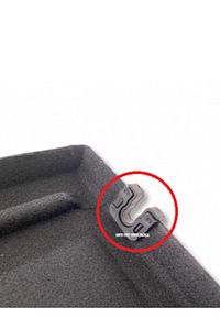 Ford Fiesta Focus C-max Courier Pandizot Şapkalık Kenar Tutucu Klipsi 1 Adet ürün fotoğrafı