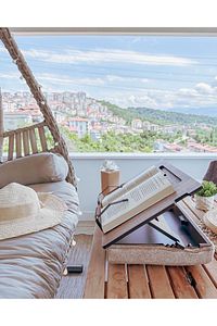 Minderli Kitap Okuma Standı Ayarlanabilir Çizim Standı Laptop Sehpası Çalışma Sehpası ürün fotoğrafı