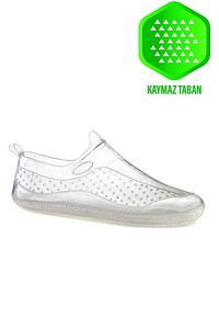 Unisex Deniz Ayakkabısı Kaymaz Taban Şık Havuz Şeffaf Plaj Rafting Sandaleti Lastik ürün fotoğrafı