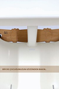 Ahşap Mama Sandalyesi Ayak Koyma Desteği, Ikea Antilop, E Bebek Baby Plus (star) Faros Orzo ürün fotoğrafı