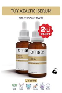 Karınca Yumurtası Yağı Tüy Azaltıcı Ve Dökücü Nemlendirici Serum 2'li Süper Set 30ml ürün fotoğrafı