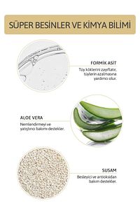 Karınca Yumurtası Yağlı Tüy Azaltıcı Ve Tüy Serum 30ml %0.5 Formic Acid %10 Aloe Vera ürün fotoğrafı