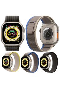 Apple Watch Uyumlu Seri 1/2/3/4/5/6/se/7/8/9 Ultra/ultra2 42/44/45/49mm - S10(46MM) Kordon Trail 42 ürün fotoğrafı