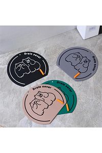 Gri Renk Banyo Ve Mutfak Lavabo Koku Önleyici Gider Koruyucu Silikon Sızdırmaz Ped ürün fotoğrafı