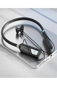 Hafıza Kartı Girişli Mıknatıslı Boyunluk Kulaklık Bluetooth ürün fotoğrafı