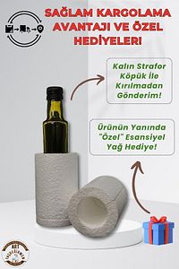 %100 Saf, Doğal Keten Tohumu Yağı 250 ml Soğuk Sıkım (HEDİYE ÜRÜN FIRSATI) ürün fotoğrafı