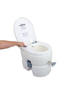 Portatif ( Seyyar ) Taharet Musluklu Klozet 200 Kg Taşıma Kapasitesine Sahiptir. ürün fotoğrafı