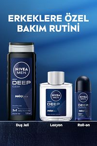MEN Erkek Tıraş Sonrası Losyon Deep Dimension Comfort 100ml, Erkeksi Koku, Yüksek Performans ürün fotoğrafı