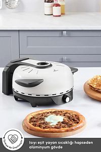 Gastro 10 In 1 Pizza Ve Lahmacun Makinesi Biodiamond Soft Cream ürün fotoğrafı