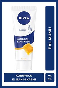 Koruyucu El Bakım Kremi Balmumu 75ml, Nemlendirici, Yumuşak Cilt, Gül Kokusu, Yapışkan His Bırakmaz ürün fotoğrafı