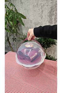 Papatya Piknik Seti 62 Parça 12 Kişilik Pasta Seti ürün fotoğrafı