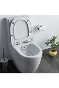 Sento Rim-ex Kanalsız Duvara Tam Dayalı Klozet +kapak+iç Takım ürün fotoğrafı
