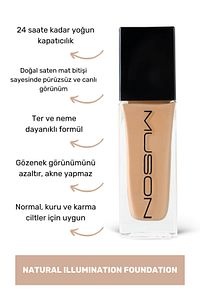 Natural Illumination Foundation -medium 30ml ürün fotoğrafı