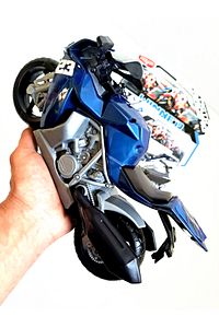 Motor Motosiklet Motorbisiklet Motorsiklet Erkek Oyuncak Yarış Motor 28 X 18 Cm Detaylı Kırılmaz ürün fotoğrafı