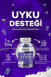 Sleep Deep - Doğal Melatonin Stressiz Ve Derin Uyku Için Kompleks Gıda Takviyesi ürün fotoğrafı