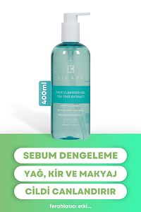 Çay Ağacı Özlü Yüz Temizleme Jeli 400ml ürün fotoğrafı