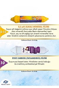Master 14 Aşamalı Alkali Multimineralli Çelik Tanklı Su Arıtma Cihazı ürün fotoğrafı
